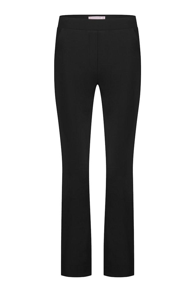 Studio Anneloes Anne Bonded Trousers 94789 Broek 9000 Black