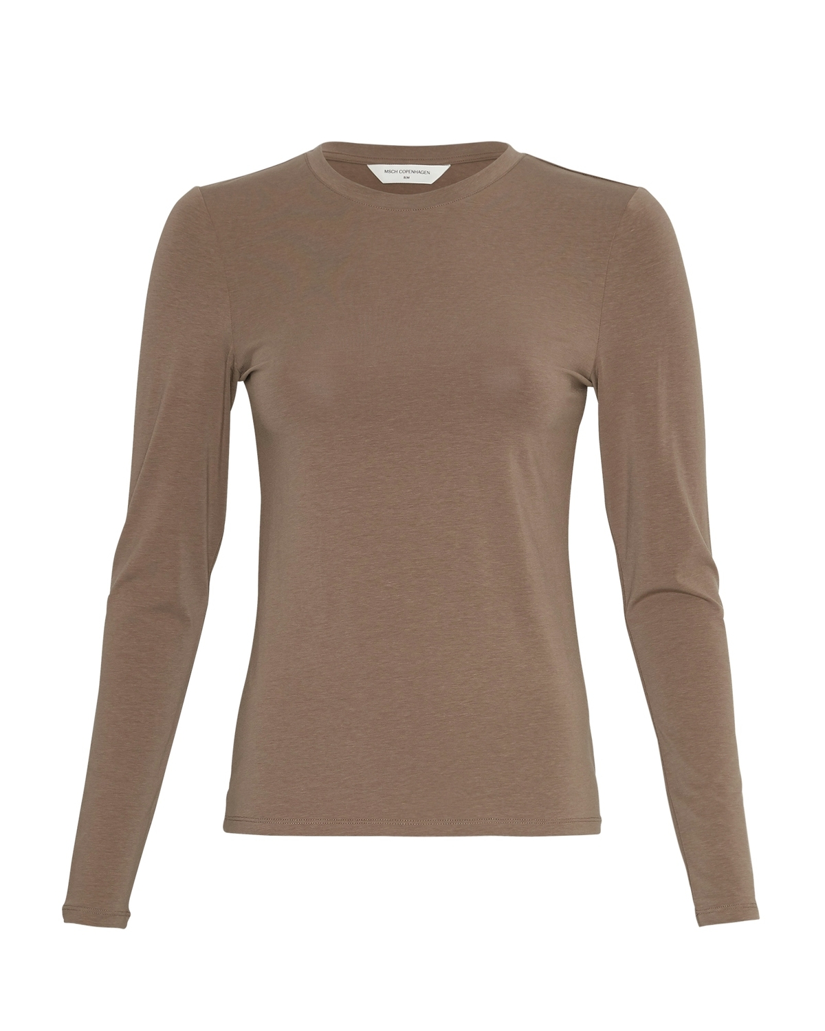 Msch Copenhagen Mschbetrina O Ls Top 18248 T shirt Lange Mouw Walnut