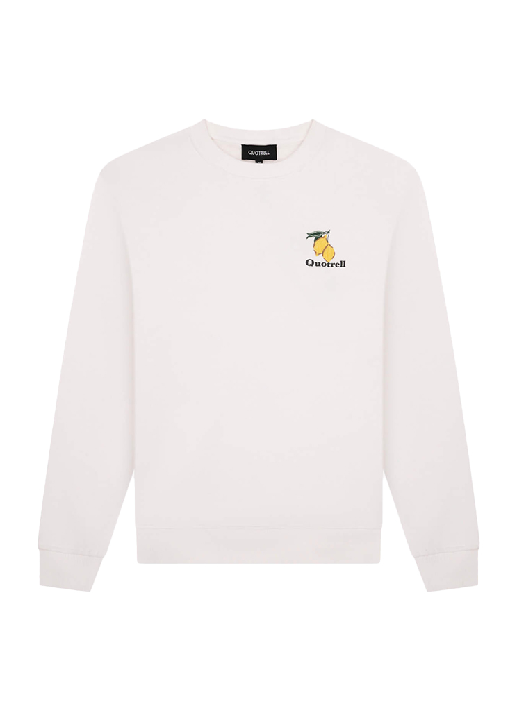 Quotrell Male Sweaters Limone Crewneck Sw53668