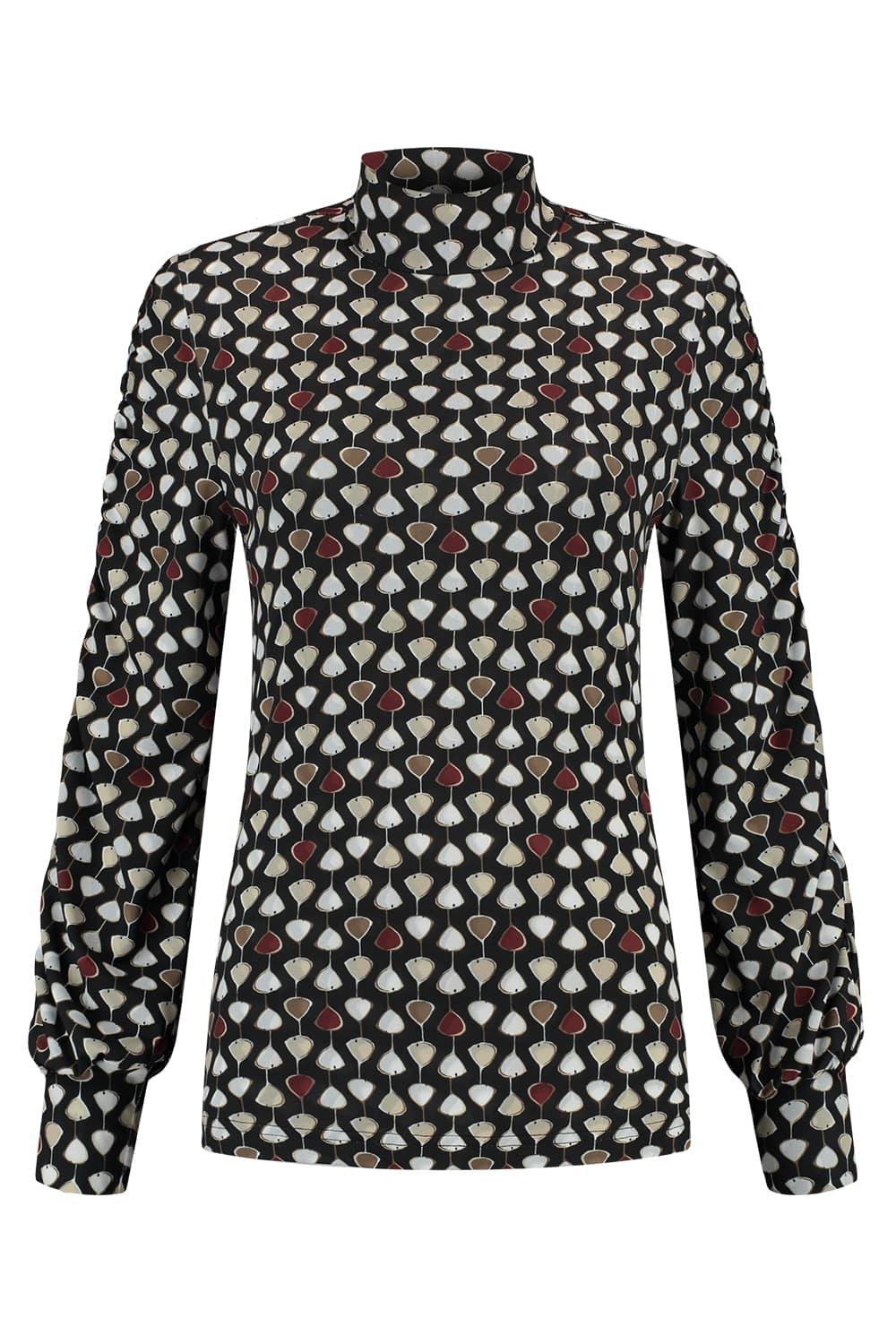 Helena Hart Female Shirts En Tops 7567milo Col Jasmine Print Milo