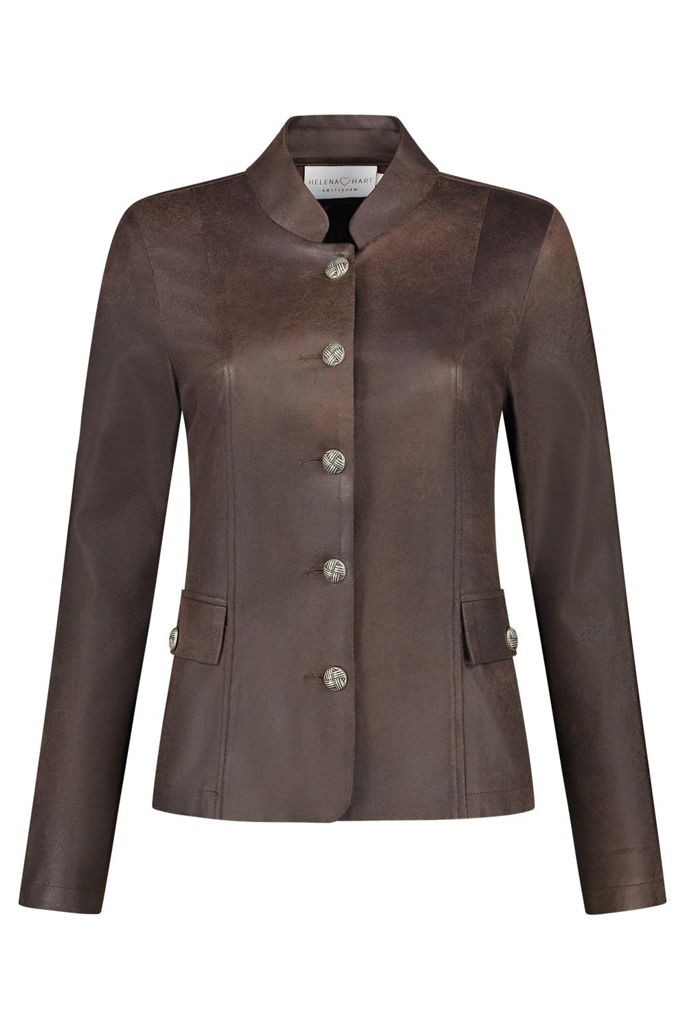 Helena Hart 7532 Blazer Gigi Biker Blazers Choco