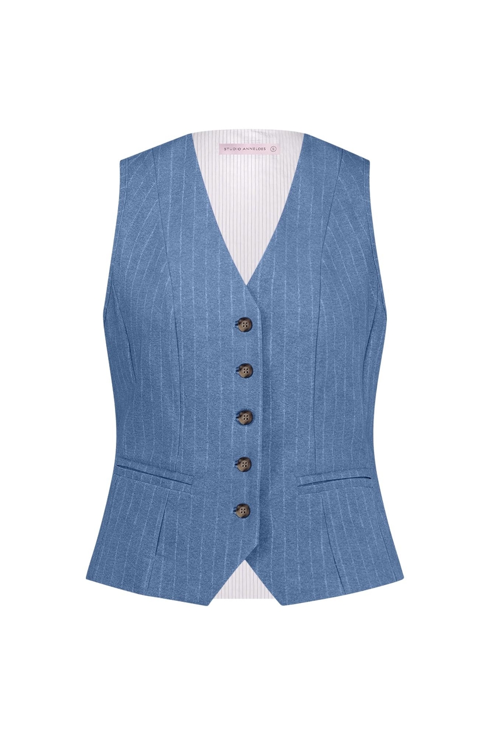 Studio Anneloes Female Vesten Bruno Pinstripe Gilet 11723