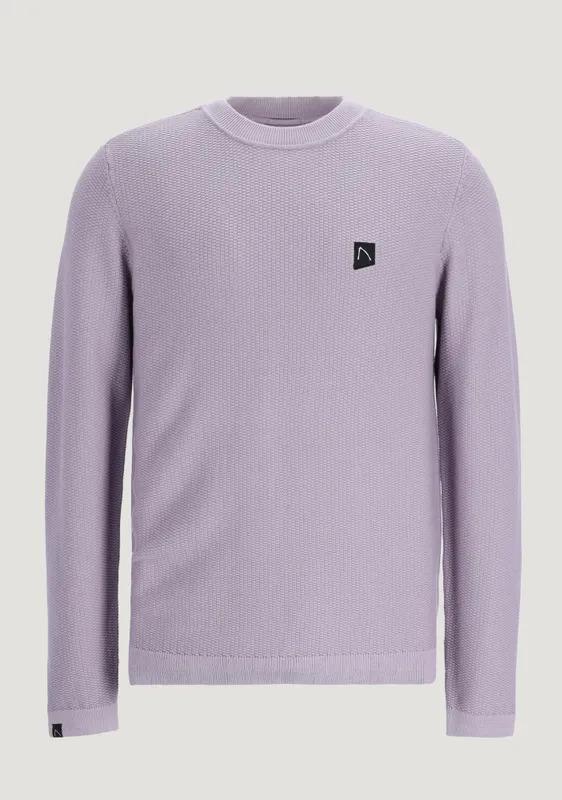 Chasin Knitwear Ls R neck E65 Purple