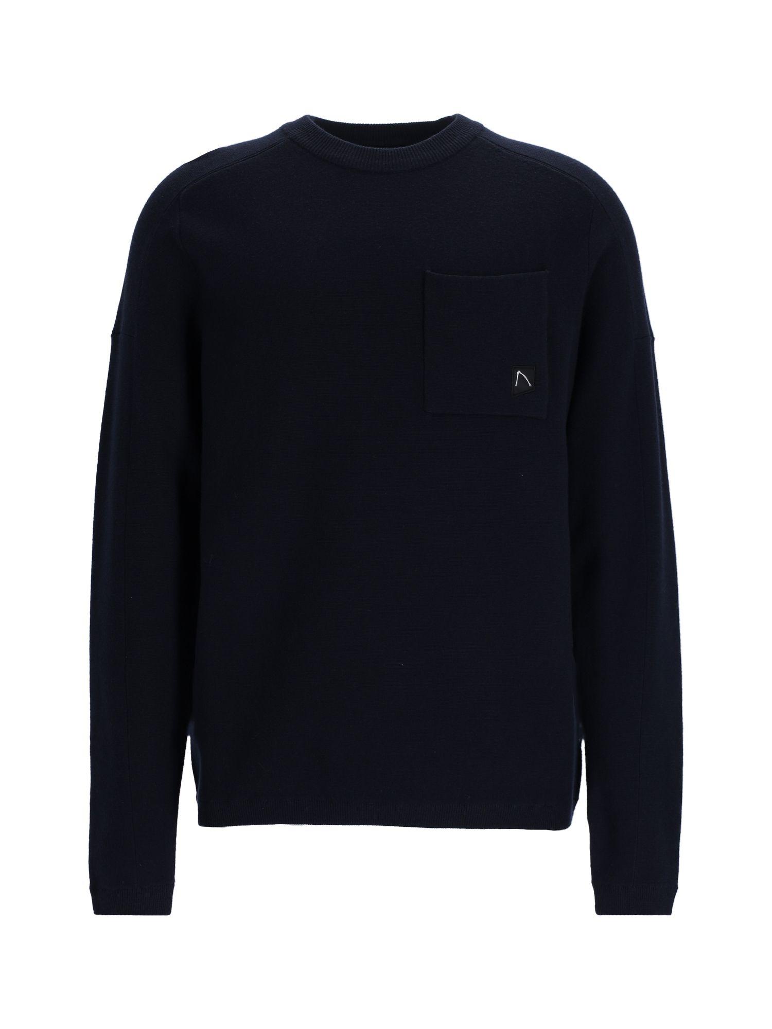 Chasin Knitwear Ls R neck E60 Navy