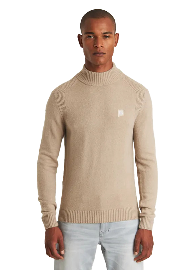 Chasin Knitwear Ls B Turtle E75 Taupe