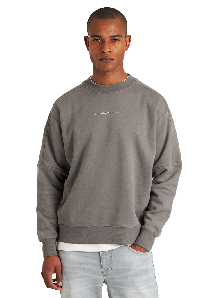 Chasin Sweats Ls R neck E82 M.grey