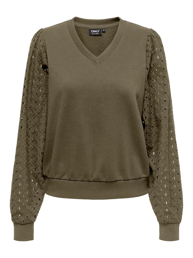 Only Female Sweaters Onldonna L s V neck Swt