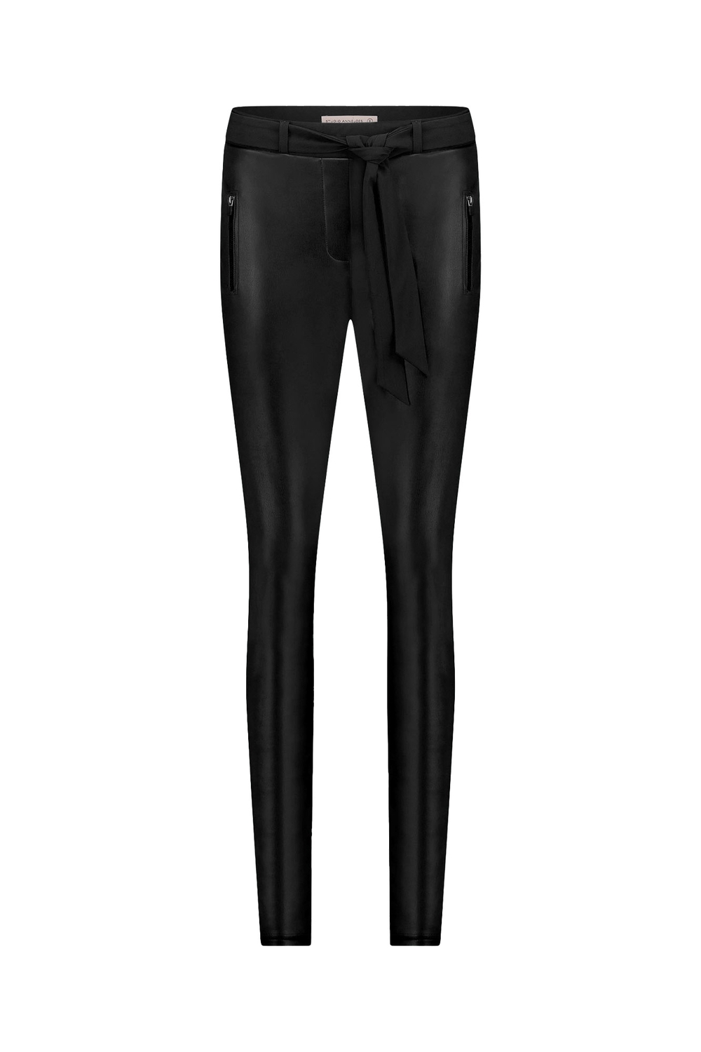 Studio Anneloes margot leather trousers 11925 Broek 9000 black Expresswear