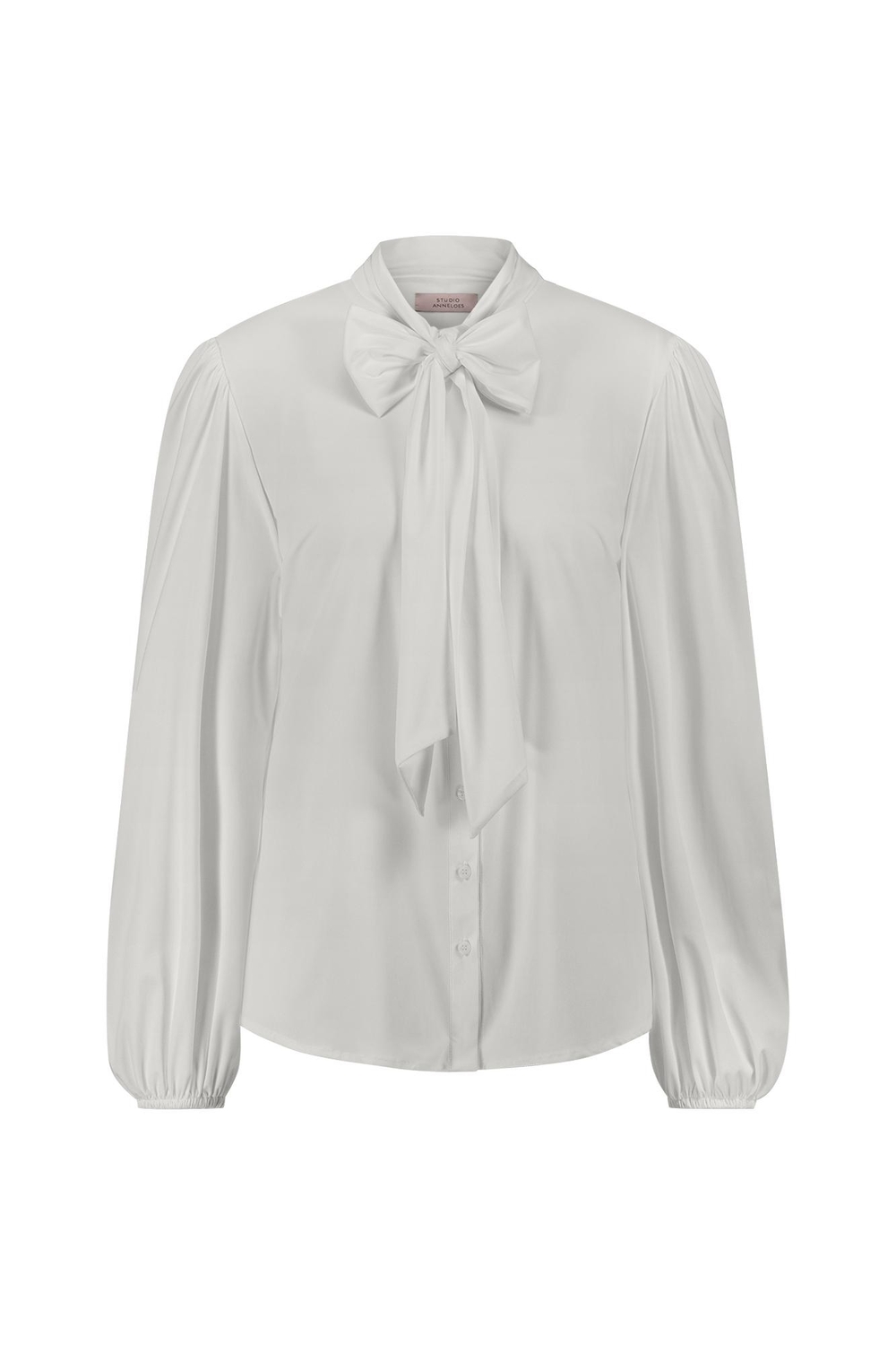 Studio Anneloes Female Blouses Poppy Bow Blouse 12014