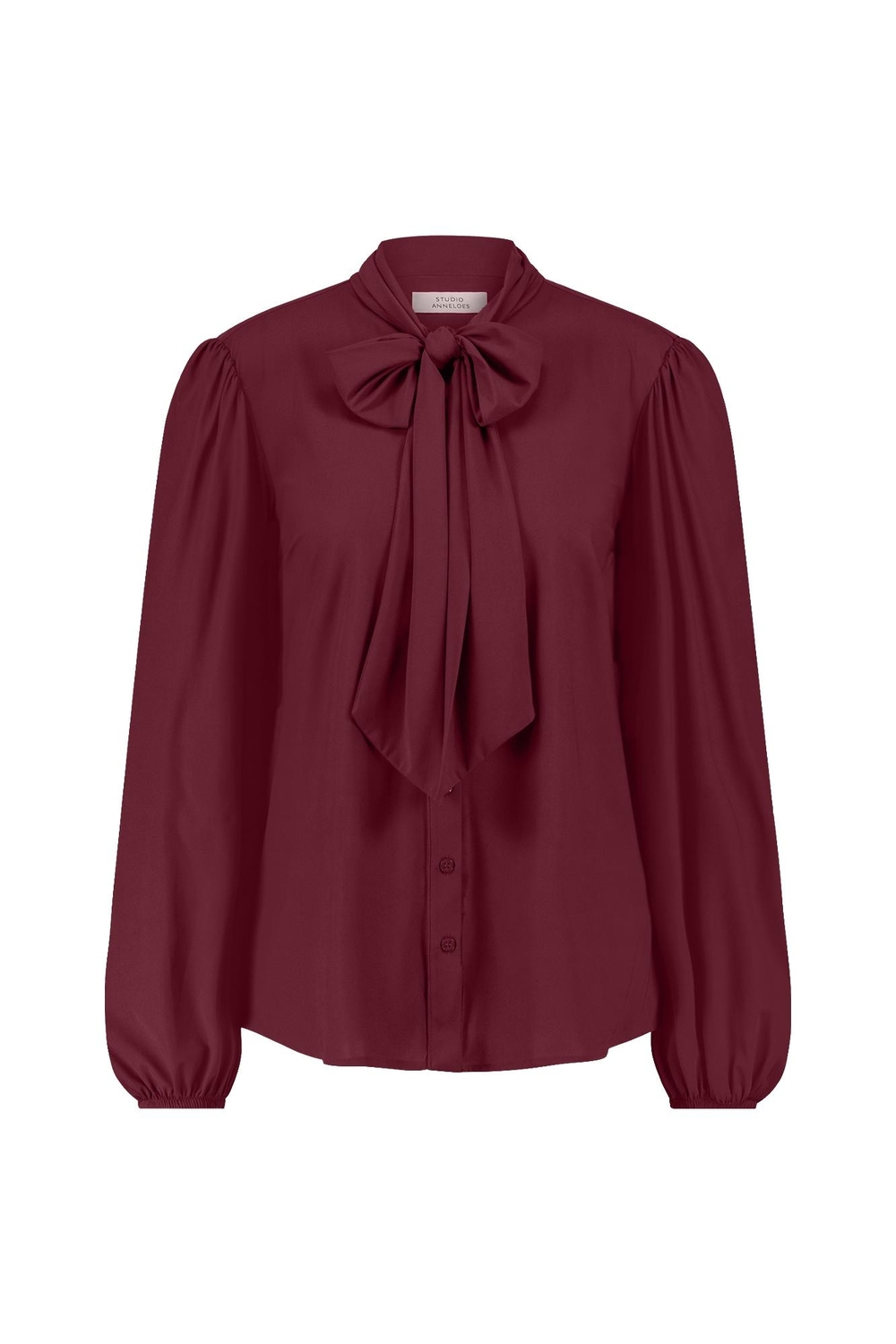 Studio Anneloes Female Blouses Poppy Bow Blouse 12014