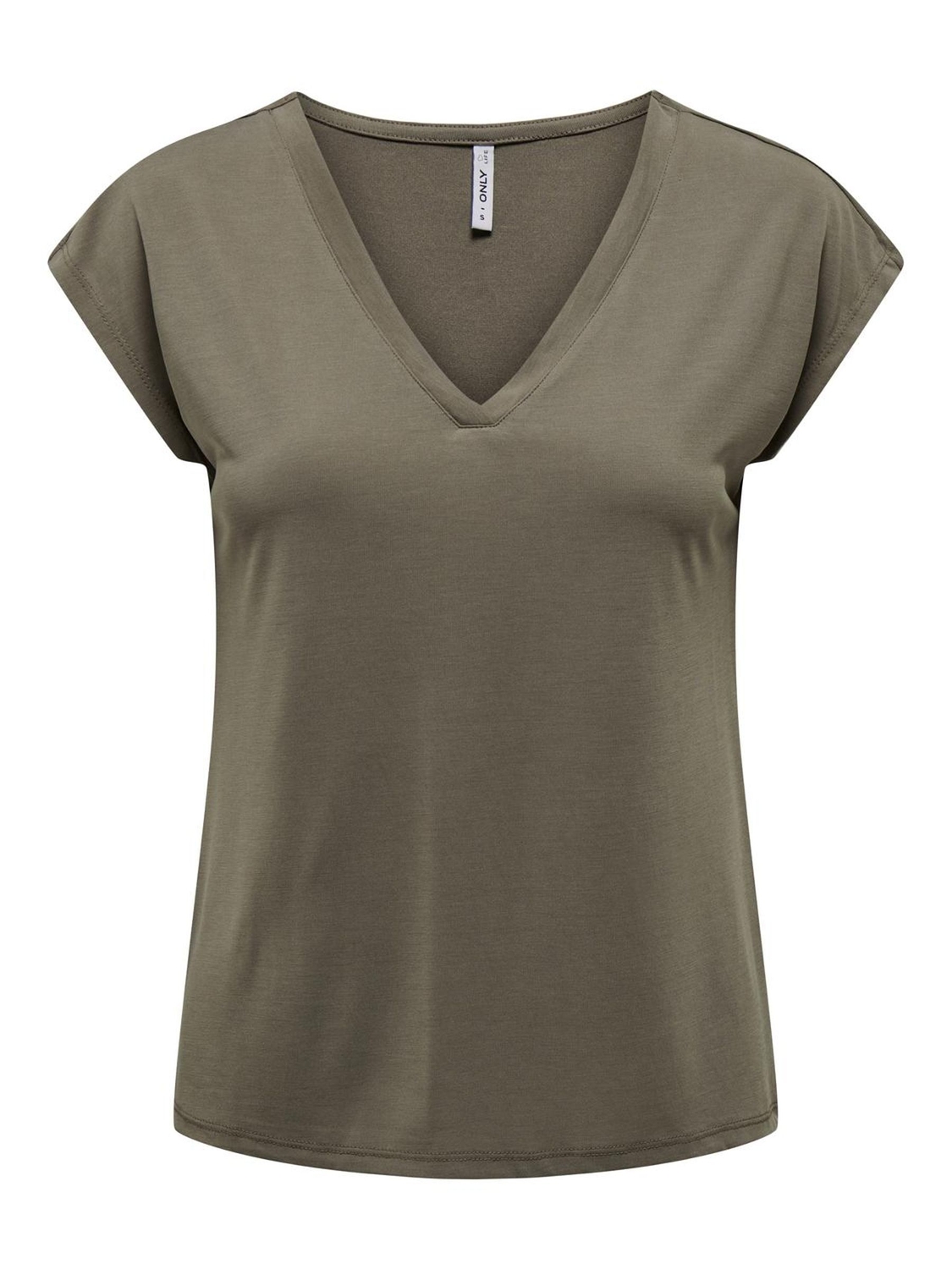 Only Female Shirts En Tops Onlfree Life S s Mod.v neck Top Jrs Noos