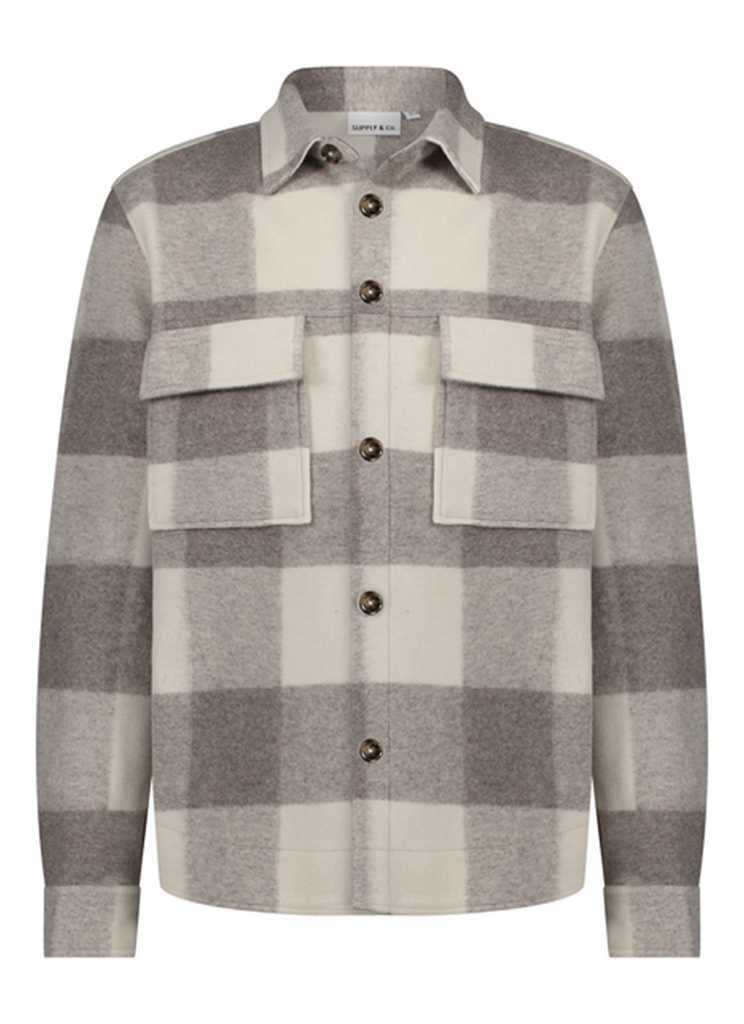 Supply&Co Male Overhemden Cary Shirtjacket