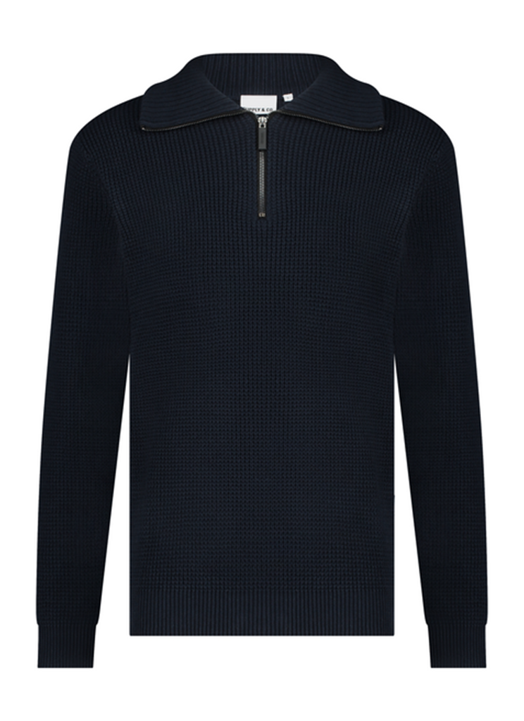 Supply&Co Male Truien Fresh Halfzip Pullover