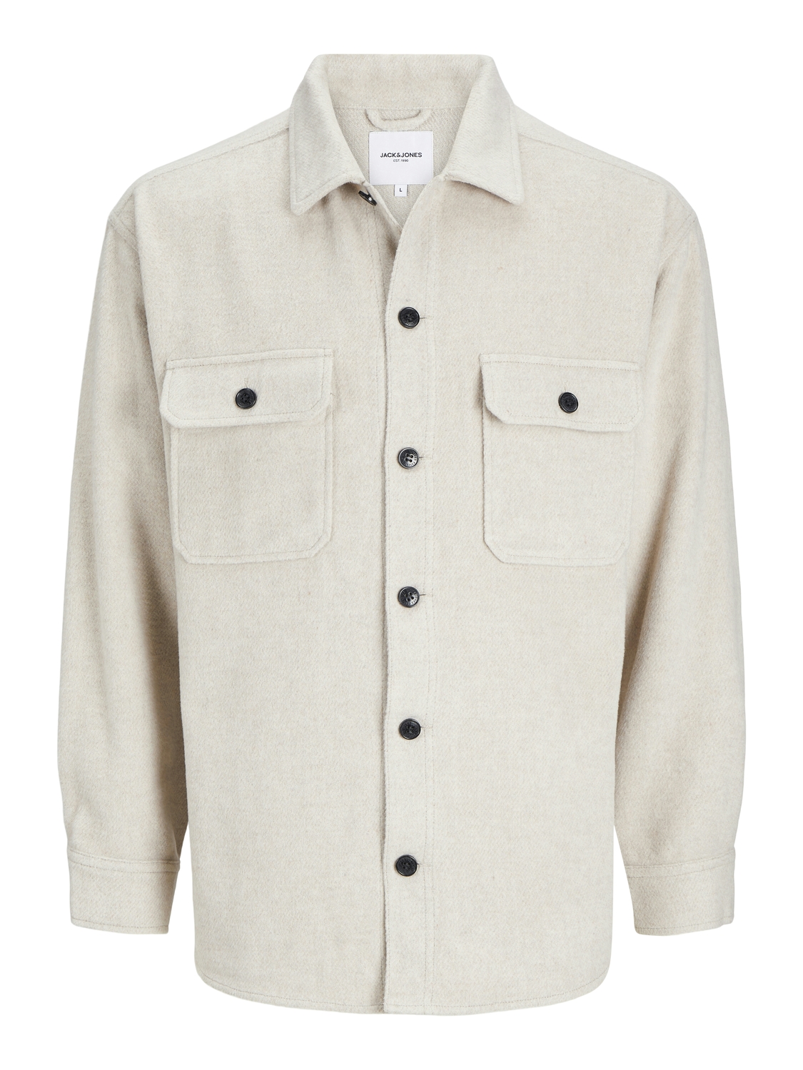 Jack Jones Male Overhemden Jjebradley Ollie Overshirt Ls Noos