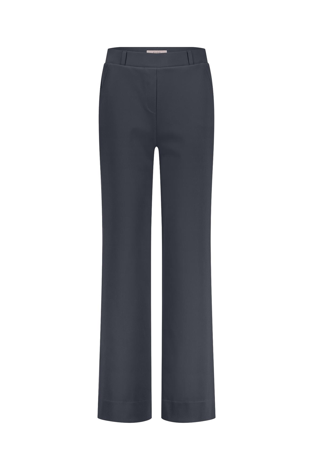 Studio Anneloes Lexie Bonded Trousers 12081 Broek 9800 Antraciet