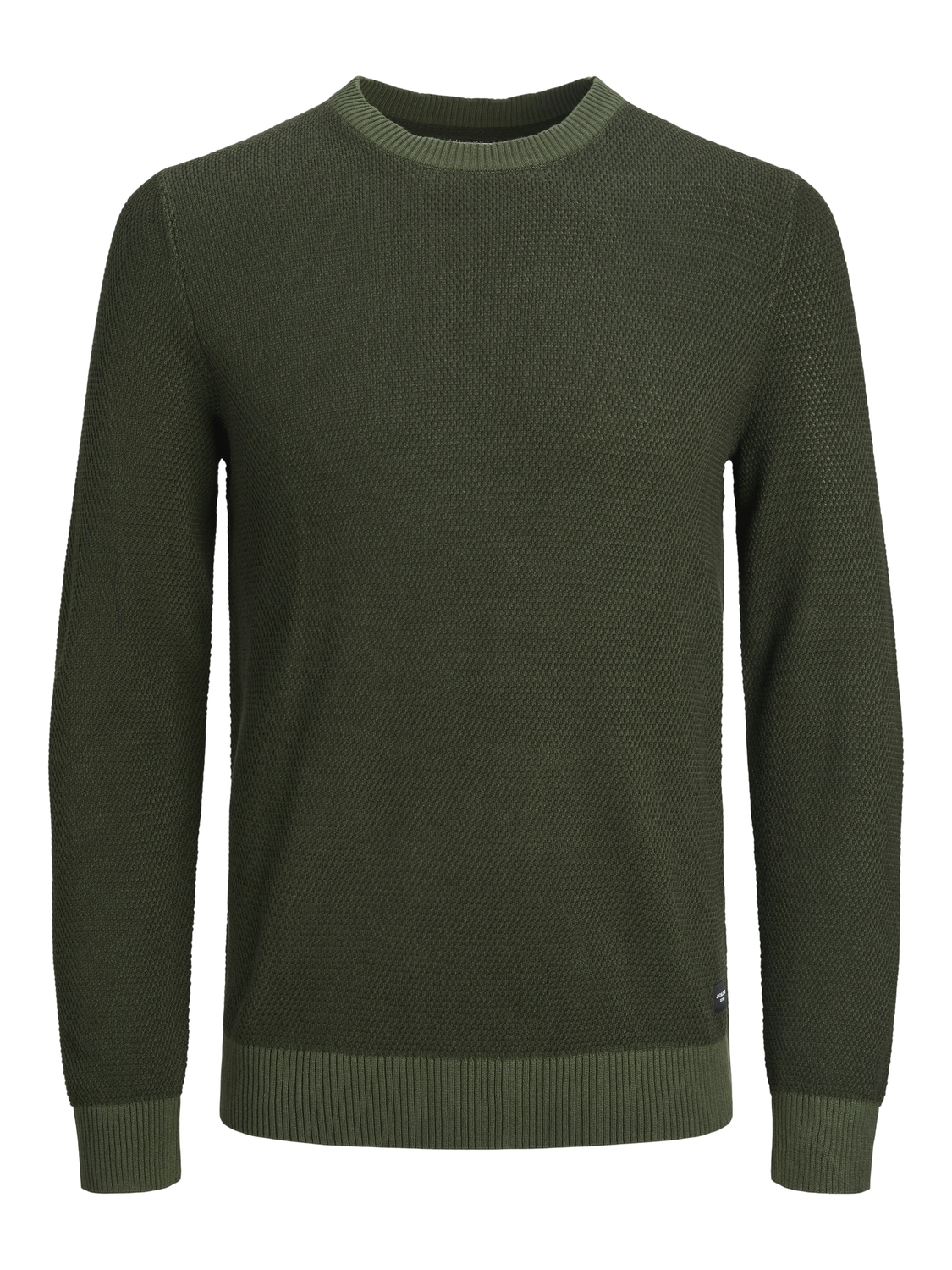 Jack Jones Jjeglobe Knit Crew Neck Noos Trui Kombu Green