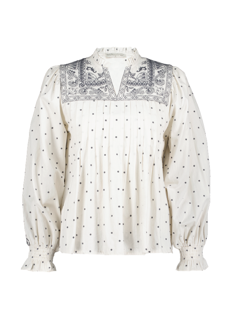 Soul Touch Female Blouses Strolo Blouse Dots