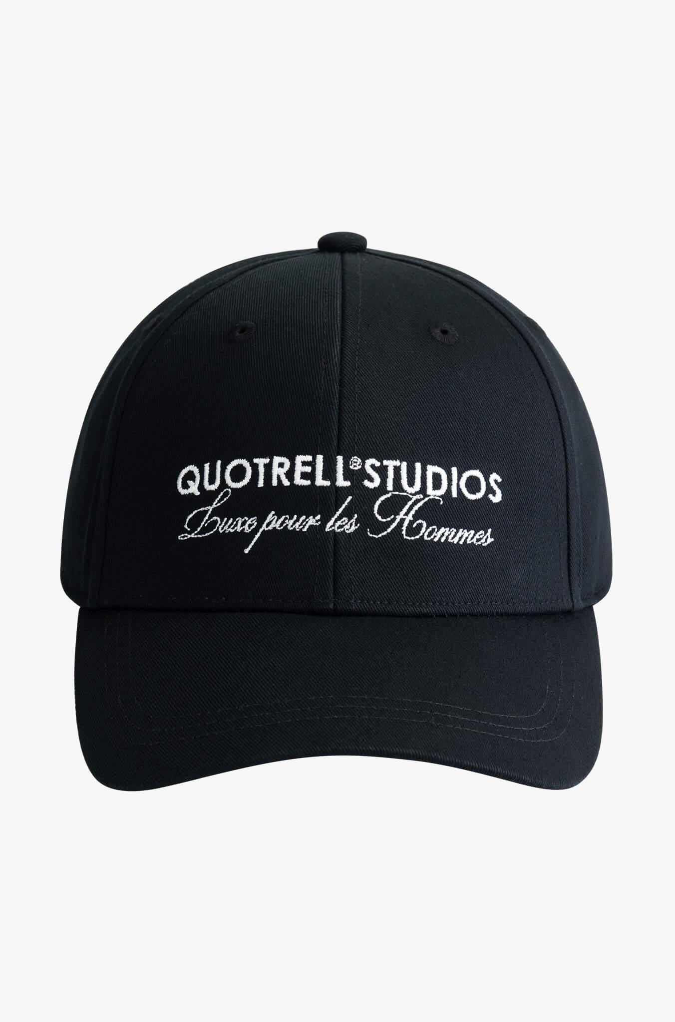 Quotrell Studios Cap Caps 0002 Black white