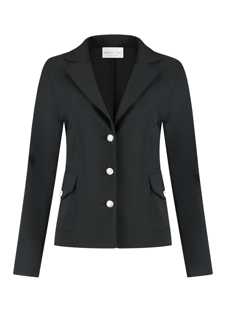 Helena Hart Female Jassen 7554 Blazer Kort Comfort