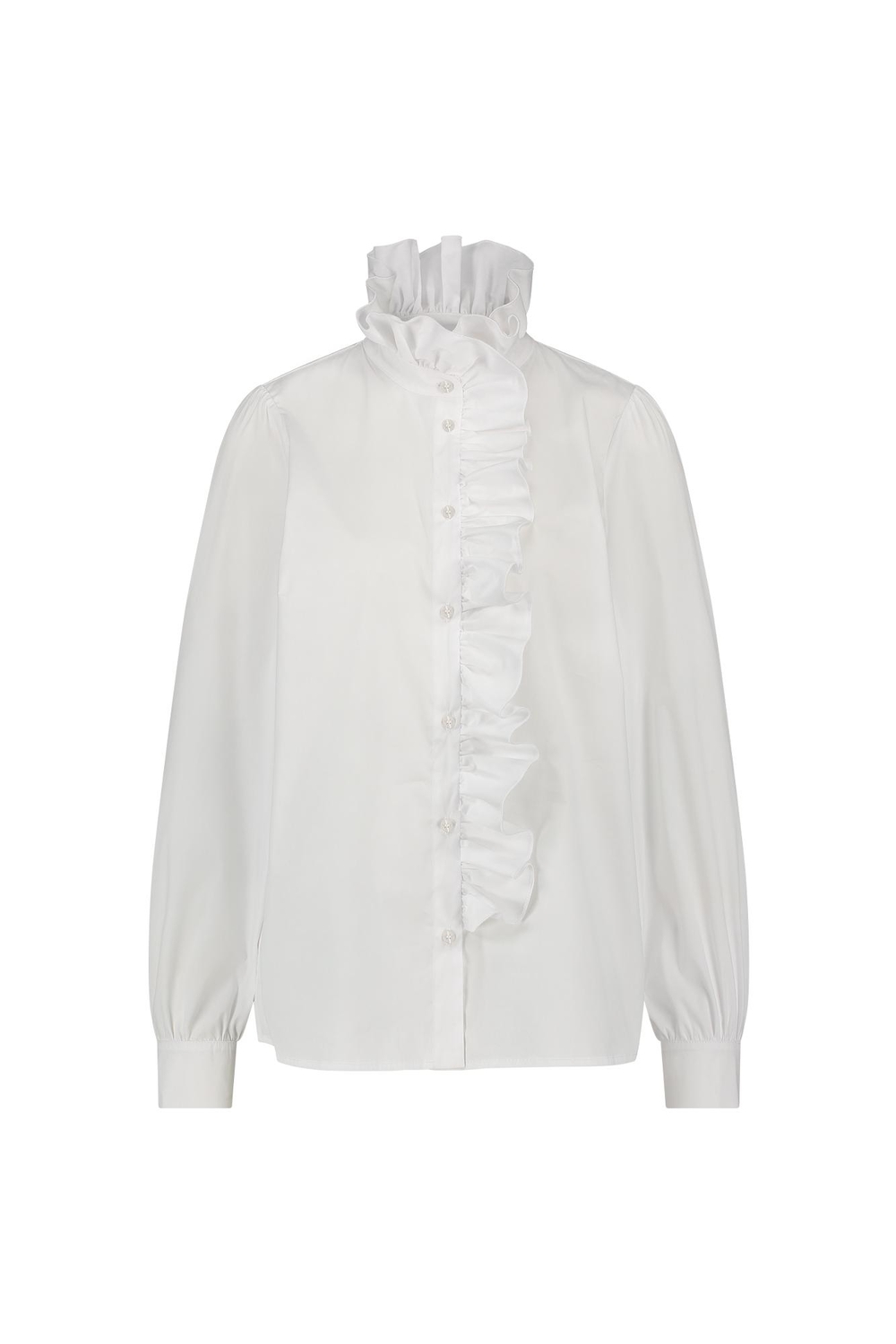 Studio Anneloes Idette Poplin Blouse 12149 Blouse 1000 White