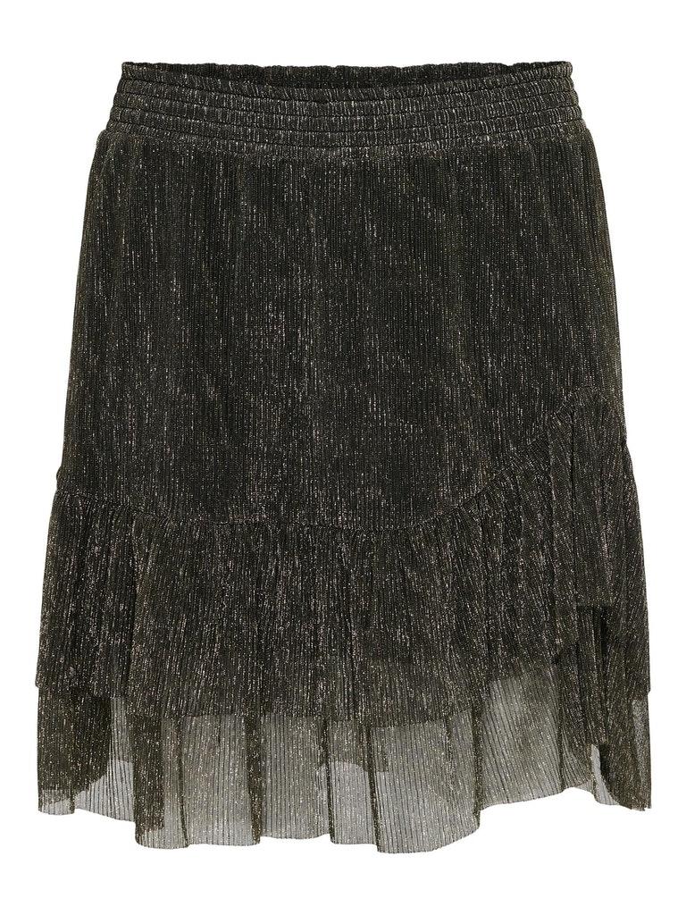 Only Female Rokjes Onlmiana Plisse Glitter Skirt Jrs