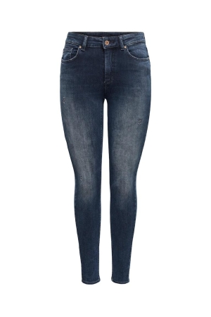 Only Only onlblush mid skinny dnm rea409 noos 15318738 Skinny fit blue black denim