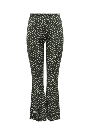 Only Only onlrita flared pants cs jrs 15317221 Flared duffel bag safari animal jrs