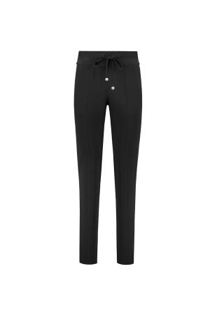 Helena Hart Helena Hart 6003 broek lina transfer Broek zwart