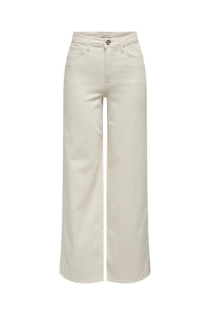 Only Only onlmadison blush hw wide dnm cro noos 15310632 Loose fit ecru