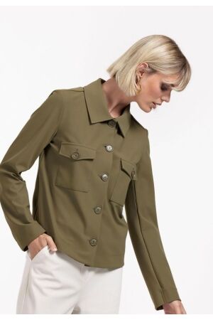 Studio Anneloes Studio Anneloes claire bonded jacket 11530 Jackets 8000 earth