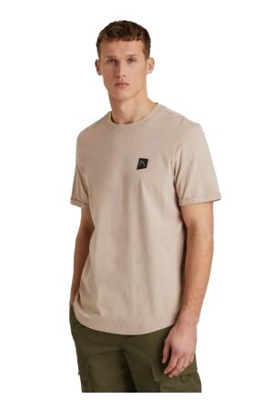 Chasin Chasin brody Print T-shirts e75 - taupe
