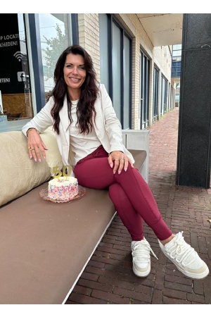 Studio Anneloes Studio Anneloes franka ltd express wear Broek 3600 merlot