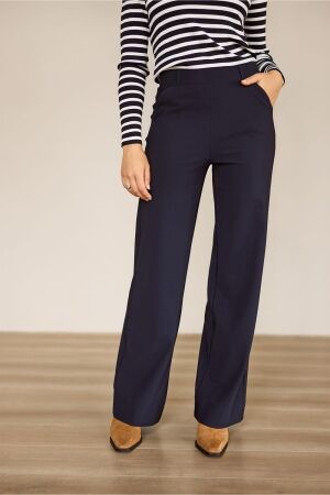 Studio Anneloes Studio Anneloes lexie bonded trousers 94801 6900 dark blue