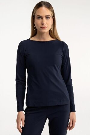 Studio Anneloes Studio Anneloes sydney shirt 94807 T-shirt Lange mouw 6900 dark blue