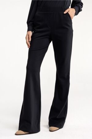 Studio Anneloes Studio Anneloes flair long bonded trousers 94812 Broek 9000 black