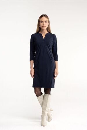 Studio Anneloes Studio Anneloes simplicity dress 94816 Jurk 6900 dark blue