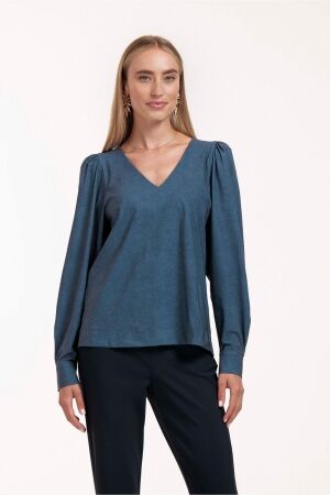 Studio Anneloes Studio Anneloes les denim top 94828 T-shirt Lange mouw 6400 jeans