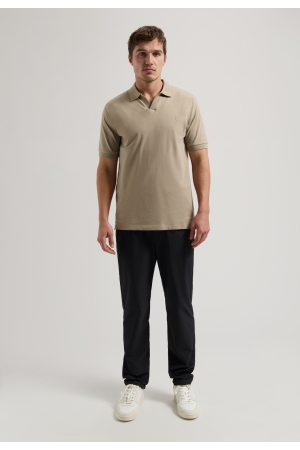 DSTREZZED DSTREZZED bowie v-neck polo Poloshirts 213 timber wolf