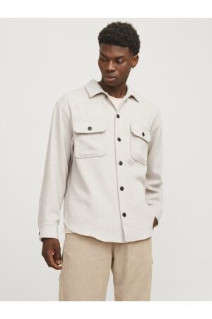 Jack & Jones Jack & Jones jjebradley ollie overshirt ls noos Overshirt peyote