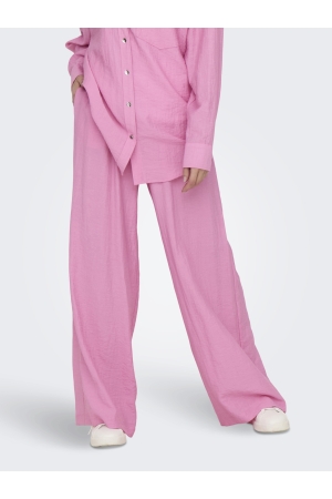 Only Only onltania life hw pull-up pant wvn Broek fuchsia pink