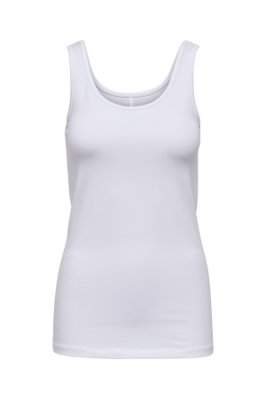 Only Only onllive love s/l tank top noos Tops en Singlets white