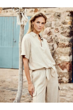 Tramontana Tramontana cargo trousers c02-16-101 Cargobroeken 002001 sandmelange