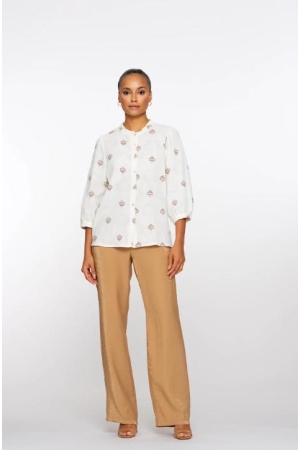 Geisha Geisha pants 51397-20 Broek 735 camel