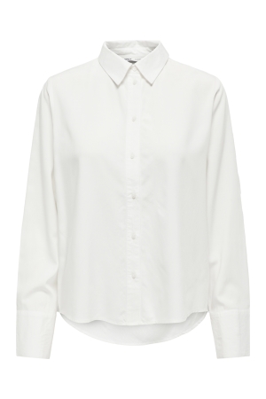 Only Only onlberit life l/s shirt wvn Blouse snow white