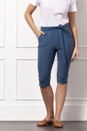 Studio Anneloes Studio Anneloes hanna capri denim trousers 12620 Capri 6200 denim blue