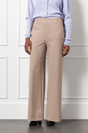 Studio Anneloes Studio Anneloes lexie bonded trousers 94801 2200 latte