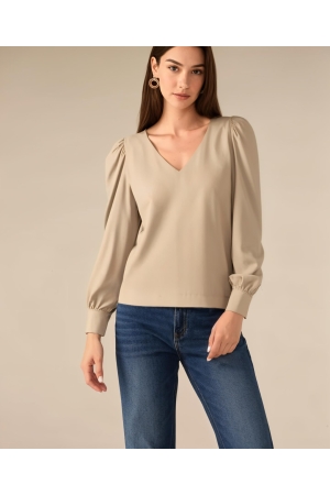 Studio Anneloes Studio Anneloes les top 94821 T-shirt Lange mouw 2200 latte