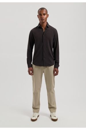 DSTREZZED DSTREZZED kirk shirt 303714-aw25 Overhemd 799 dk. brown