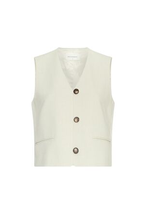 MSCH Copenhagen MSCH Copenhagen mschrosina michelle short waistcoat 19551 T-shirt Korte mouw fog mel