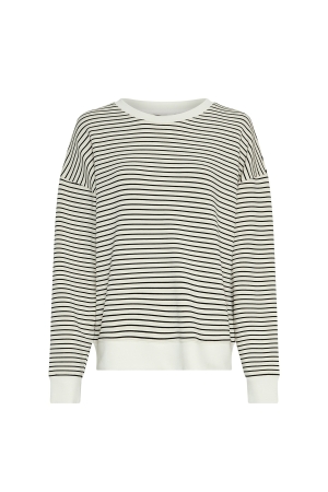 MSCH Copenhagen MSCH Copenhagen mschima q sweatshirt stp 19188 Sweater oatmeal black